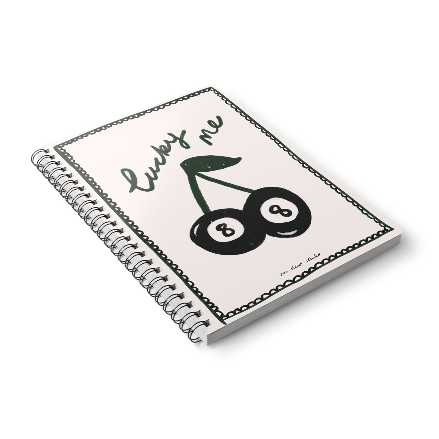 Lucky Me 8 Ball Notebook, A5