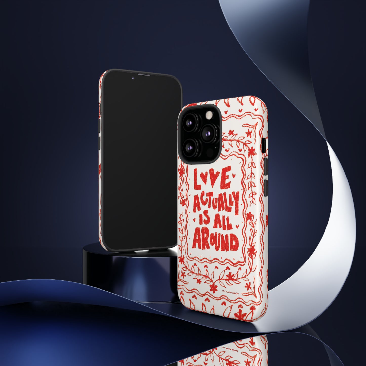 'Love Actually is All Around' Double-Layered Protection Phone Case