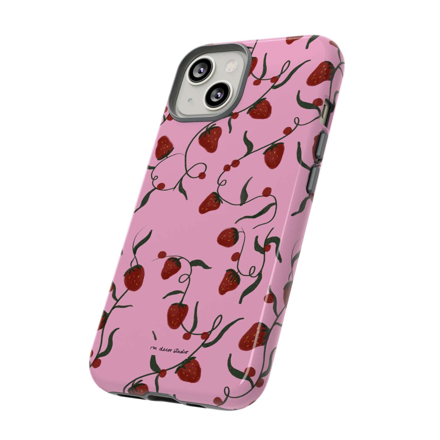 'Strawberry Fields' Double-Layered Protection Phone Case