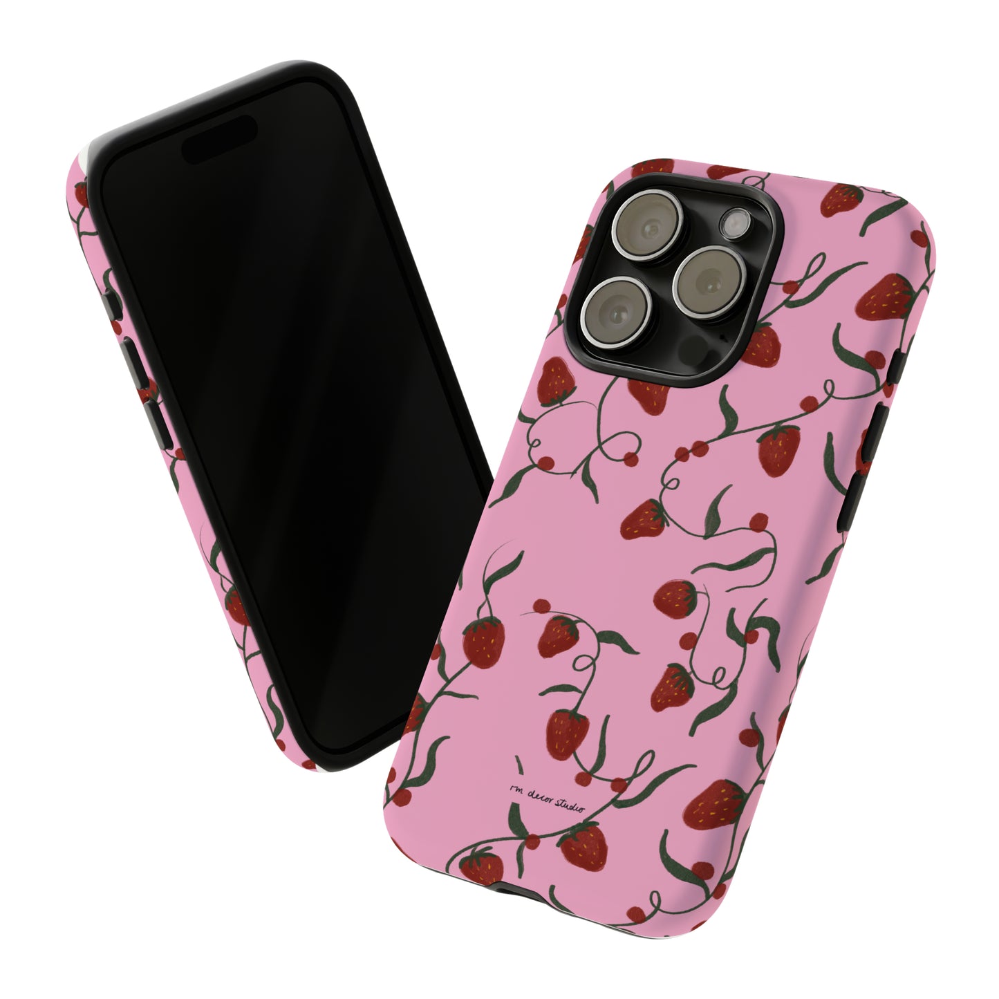 'Strawberry Fields' Double-Layered Protection Phone Case