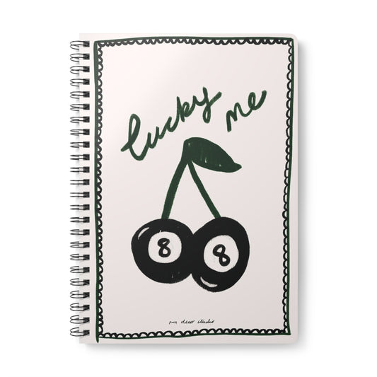 Lucky Me 8 Ball Notebook, A5