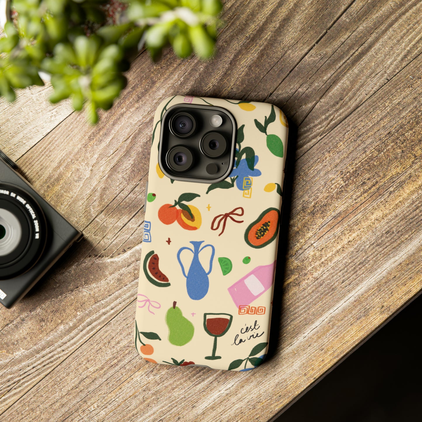 'Tropical Vibe' Double-Layered Protection Phone Case