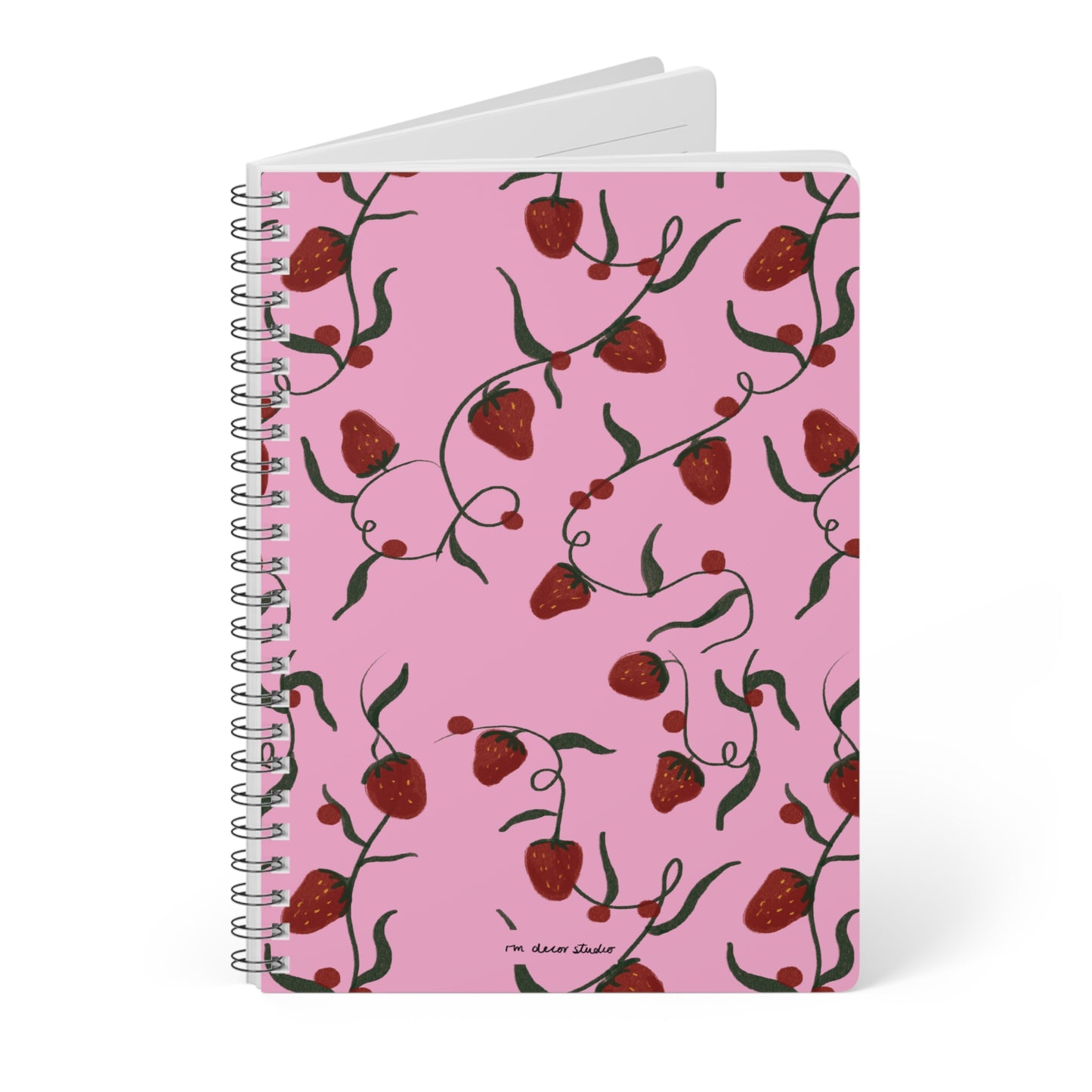 'Strawberry Fields' A5 Notebook