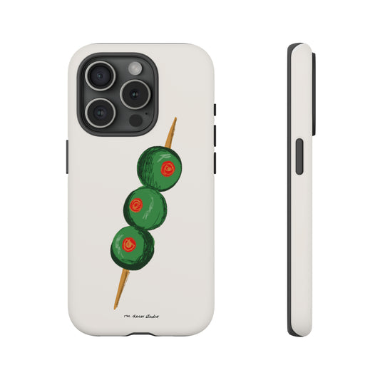 'Martini Olives' Double-Layered Protection Phone Case