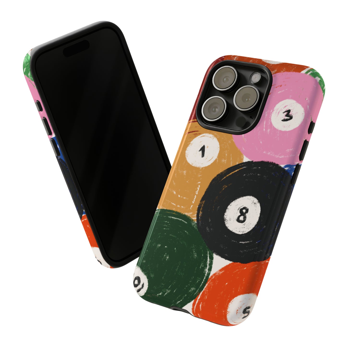 'Pool Balls' Double-Layered Protection Phone Case