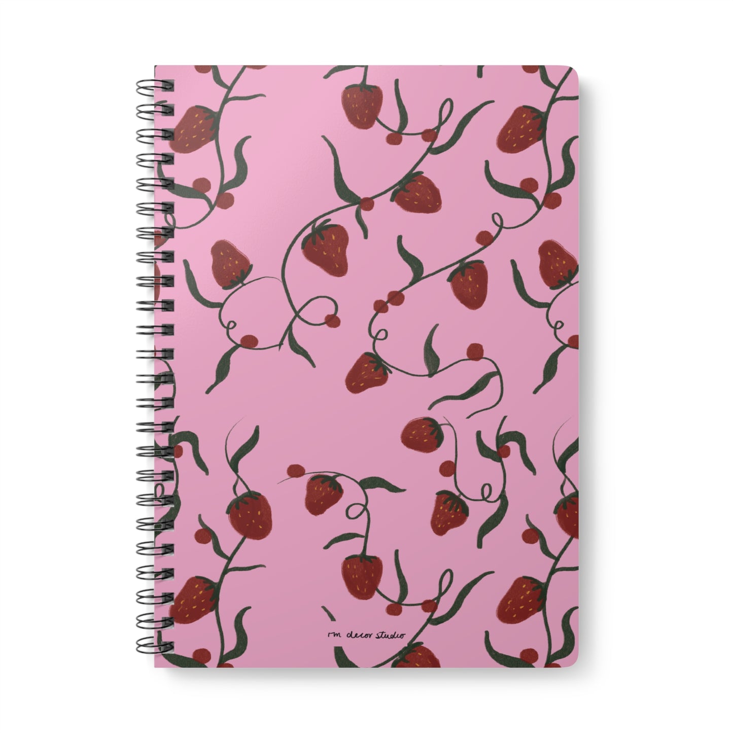 'Strawberry Fields' A5 Notebook