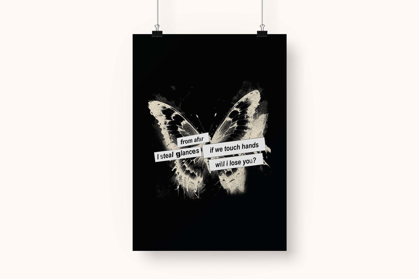 Bangtan Butterfly Art Print