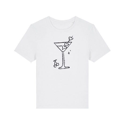 Heart Cocktail Fitted Tee