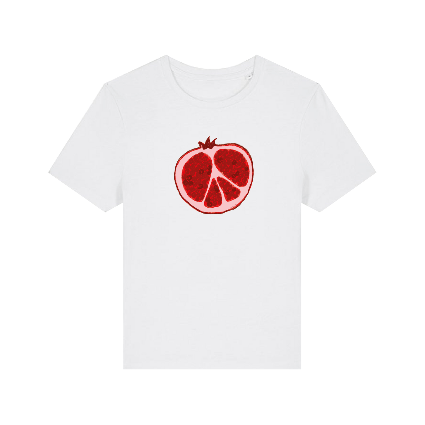 Pomegranate Fitted Tee