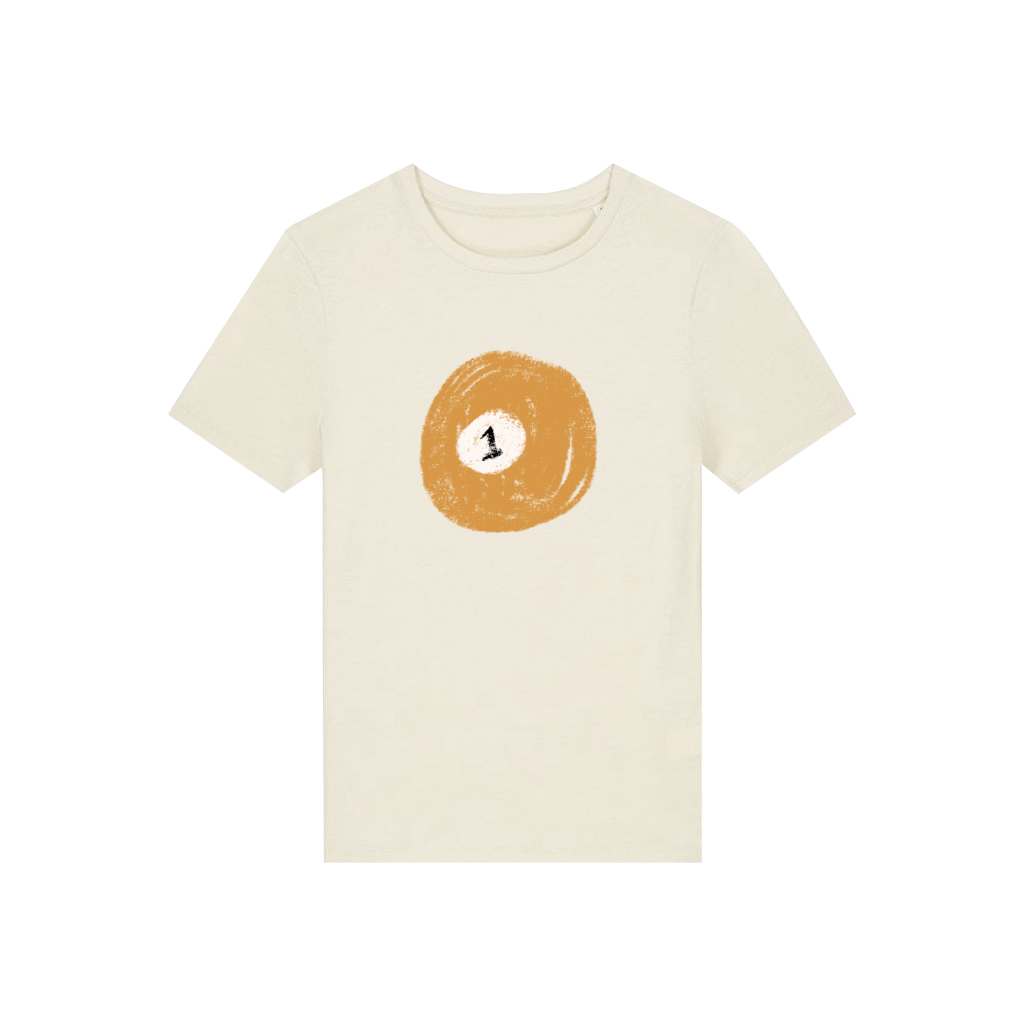 Mustard Pool Ball Fitted Tee