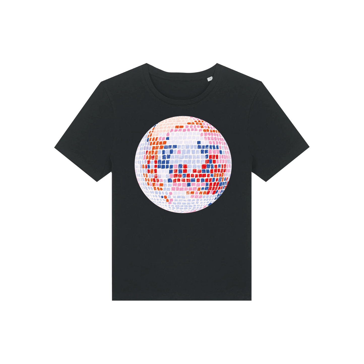 Disco Ball Fitted Tee