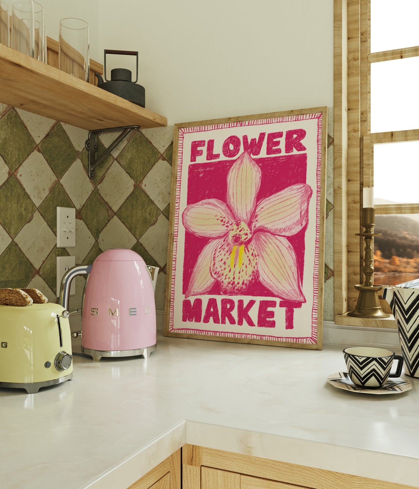 Flower Market Print