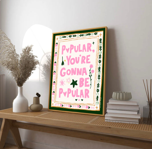 Popular Art Print