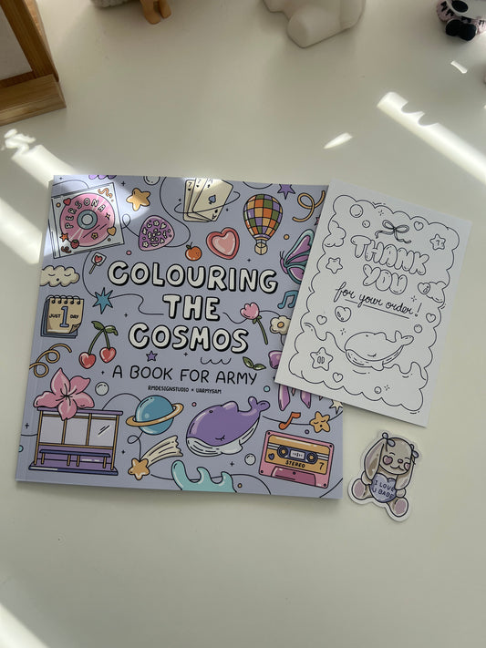 'Colouring The Cosmos' Colouring Book