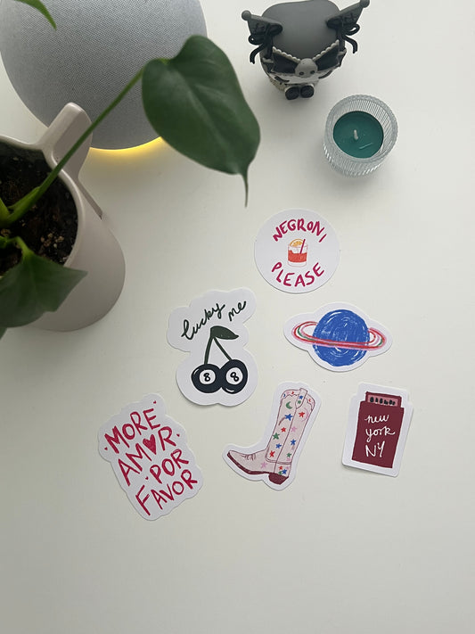 Sticker Bundle Set of 6