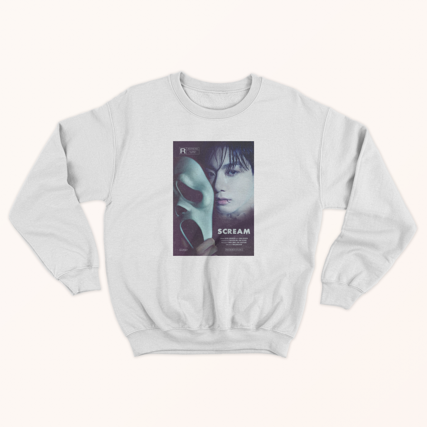 Jungkook Scream Halloween Sweatshirt