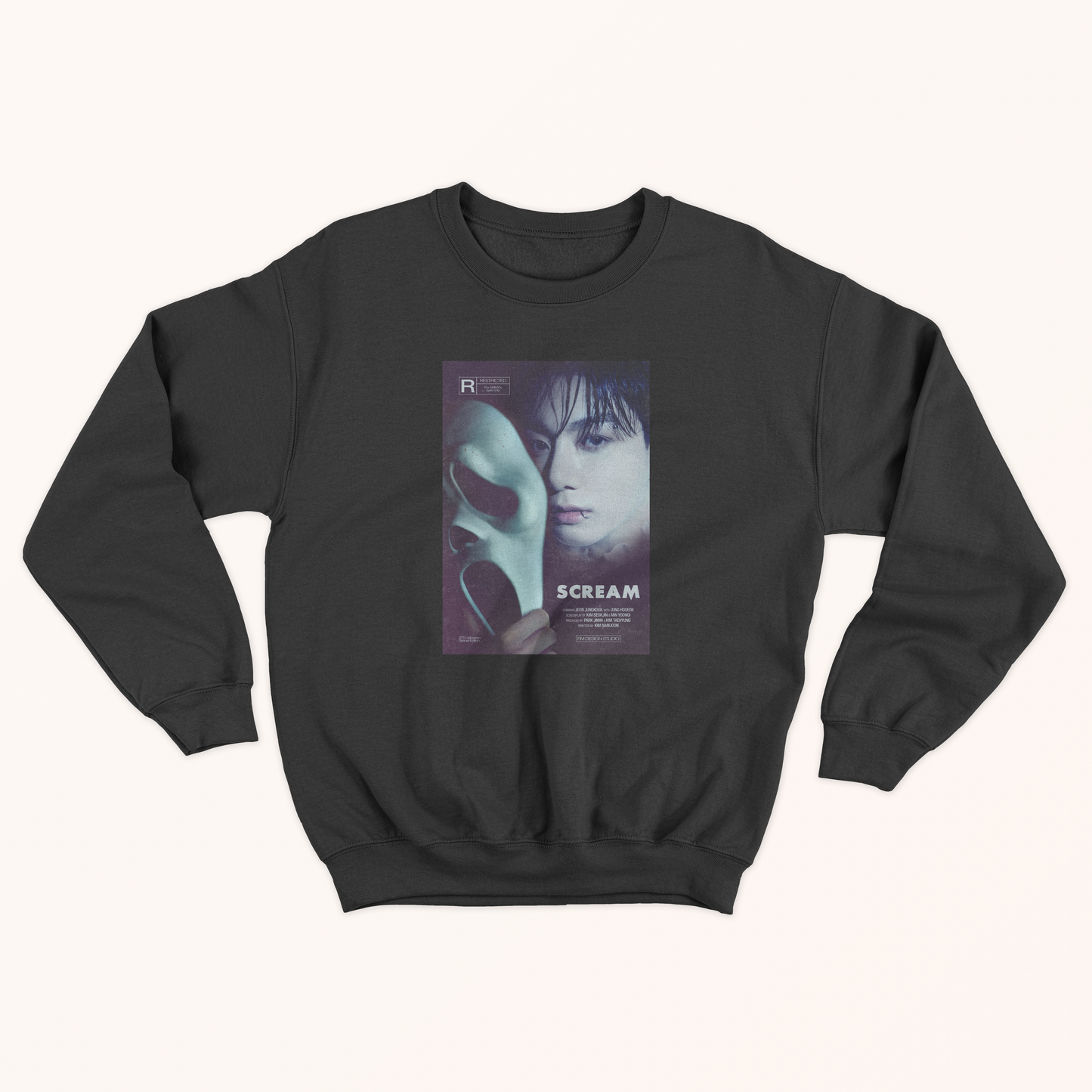 Jungkook Scream Halloween Sweatshirt