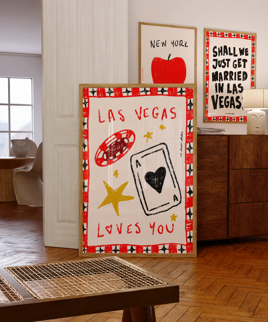 Las Vegas Loves You Print