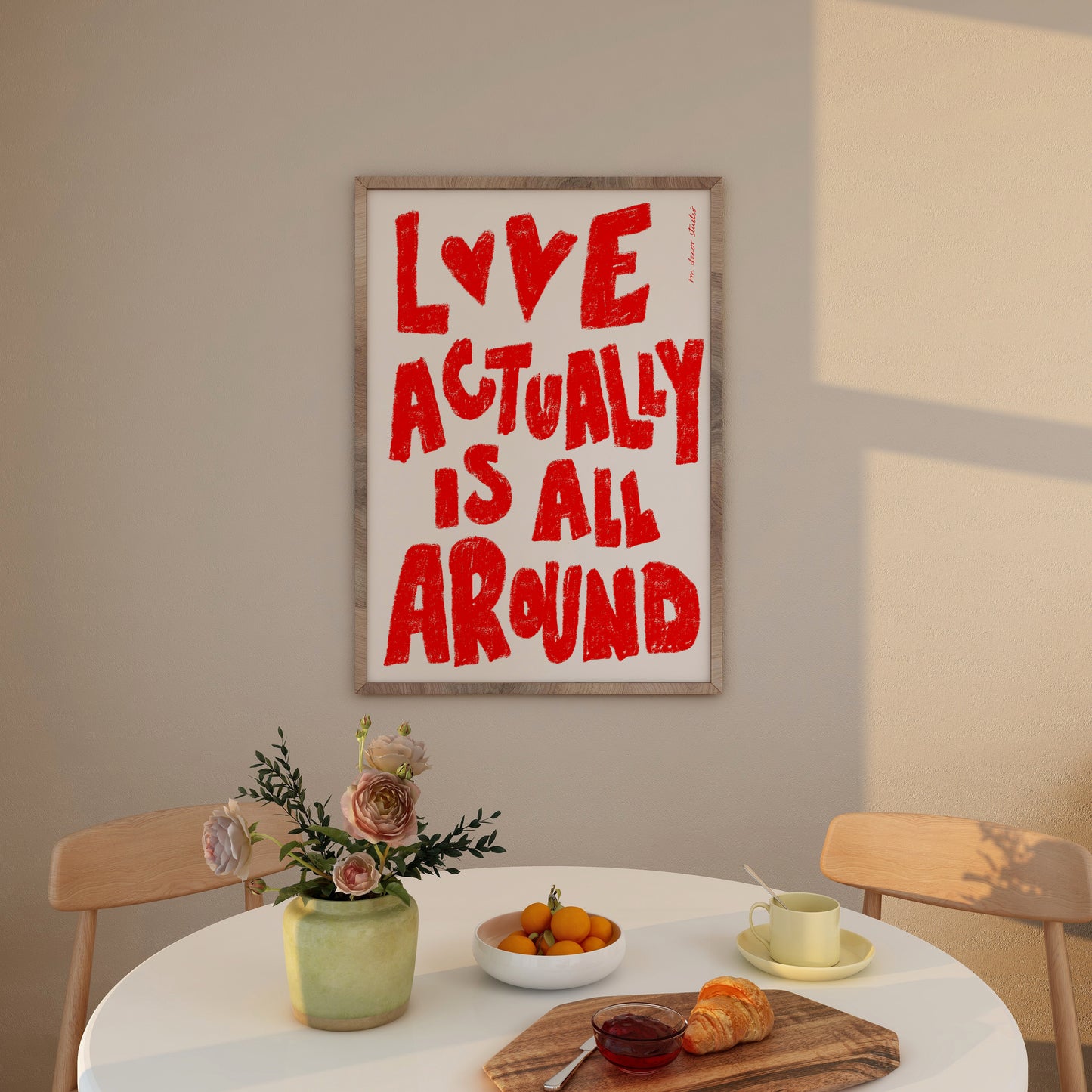 Love Actually is All Around Print