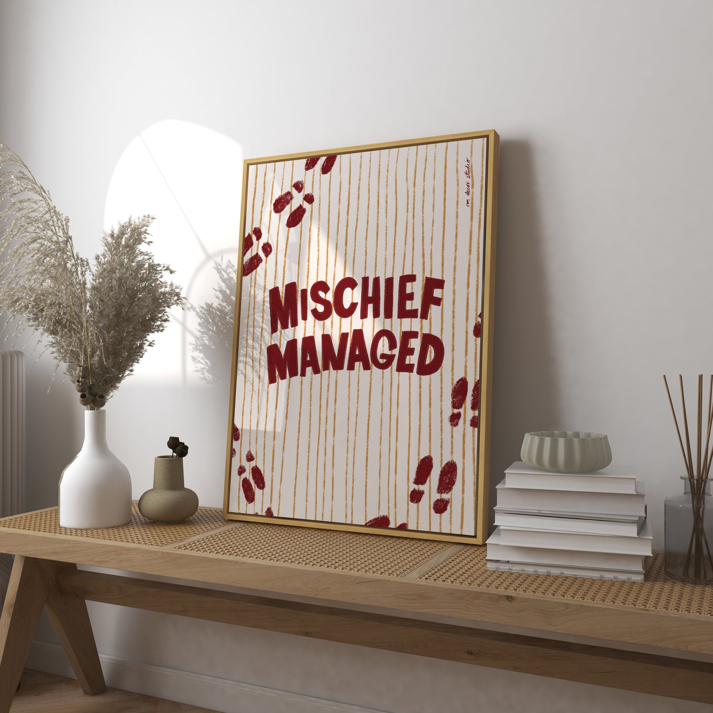 Mischief Managed Art Print