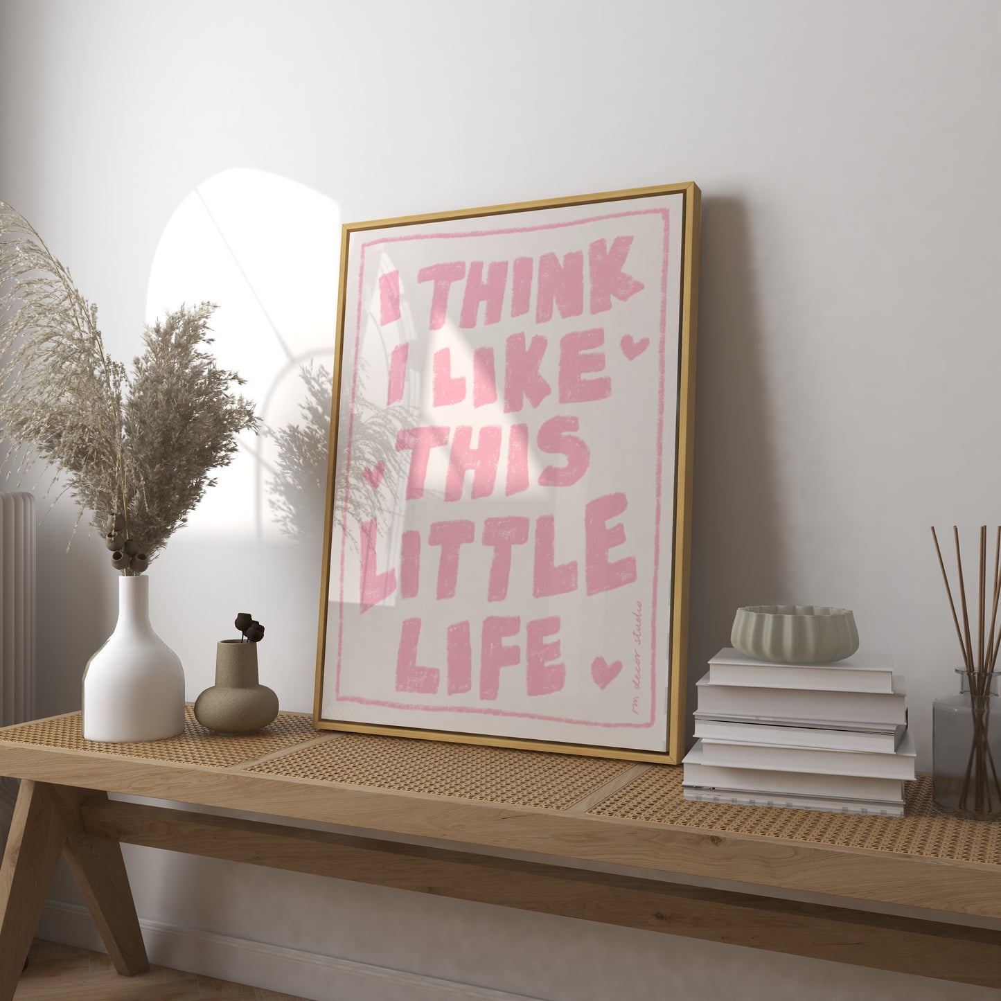 I Think I Like This Little Life Art Print