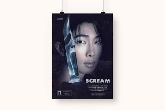 RM Scream Halloween Movie Poster Print