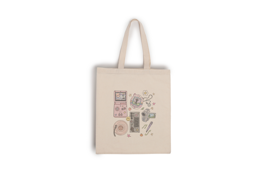 Y2K Retro Bangtan Tote Bag