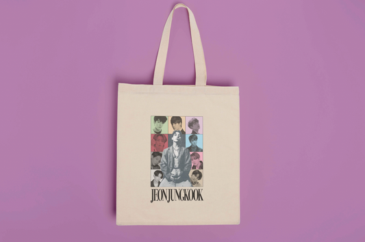 Bangtan The Eras Tour Canvas Tote Bag