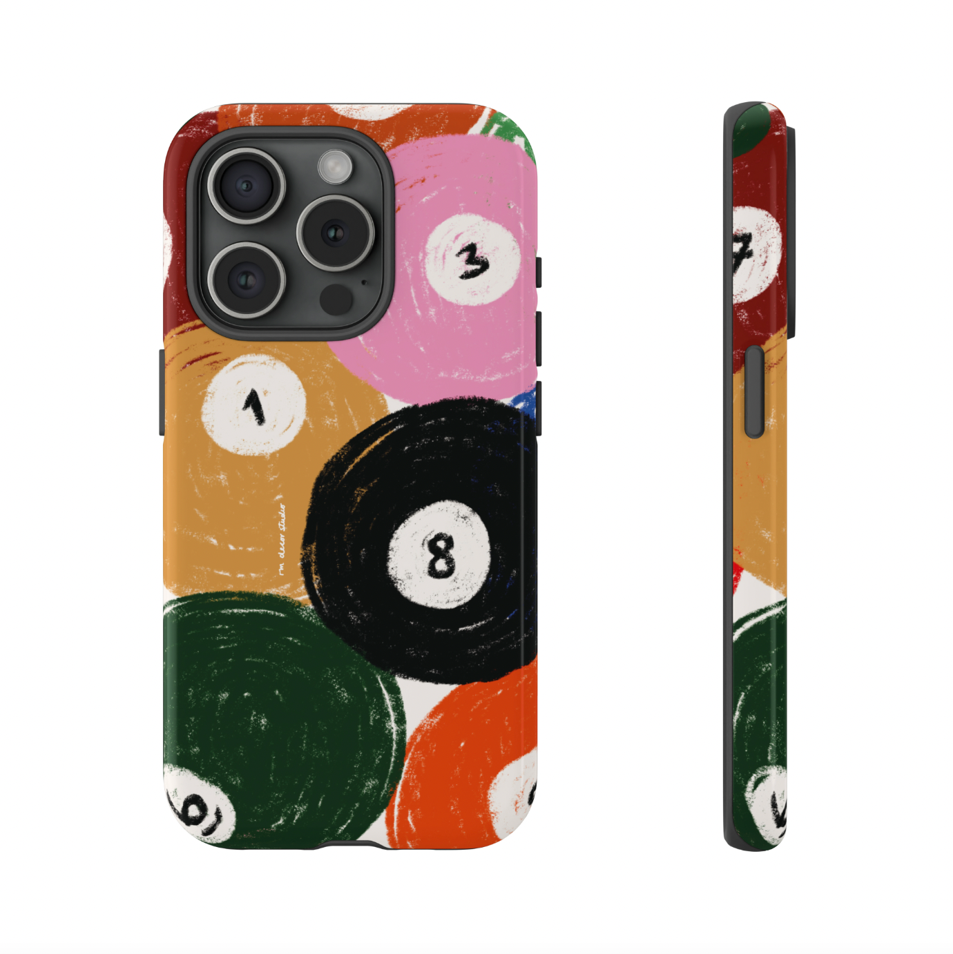 'Pool Balls' Double-Layered Protection Phone Case