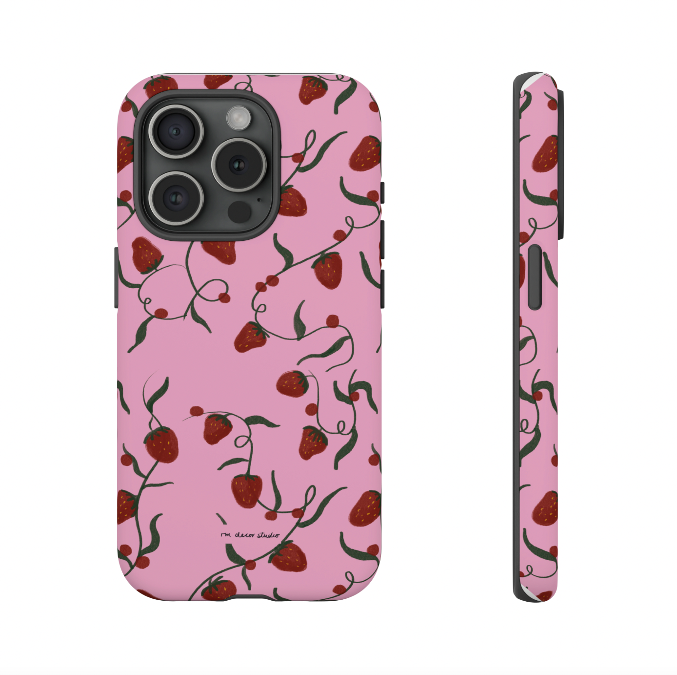 'Strawberry Fields' Double-Layered Protection Phone Case