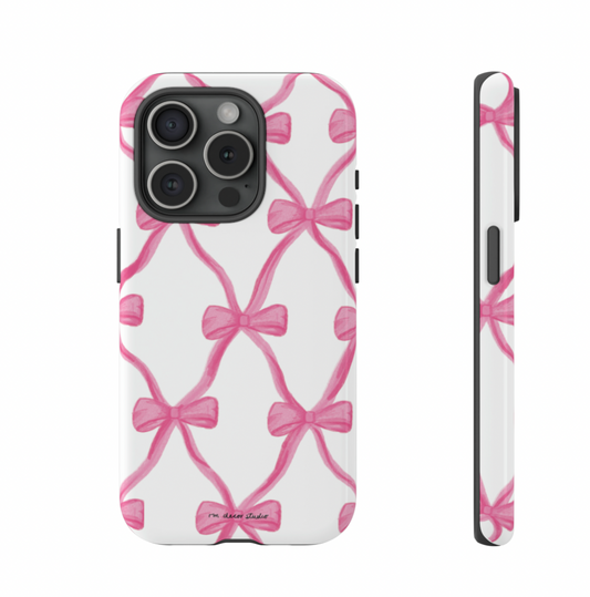 'Coquette Bow' Double-Layered Protection Phone Case