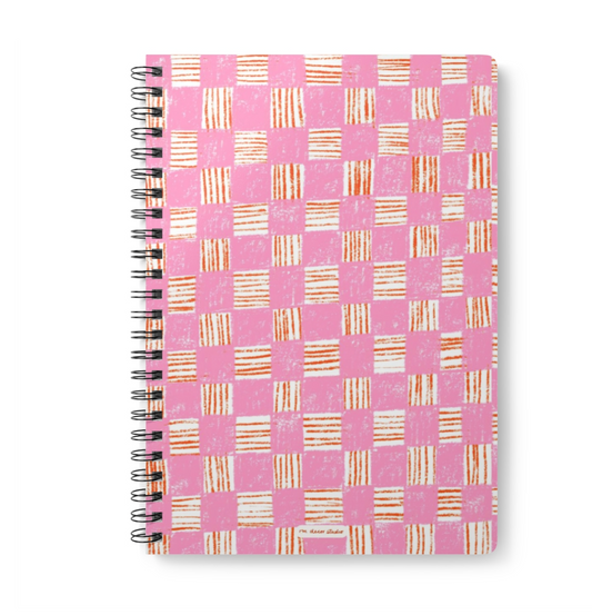 'Battenberg Cake' A5 Notebook