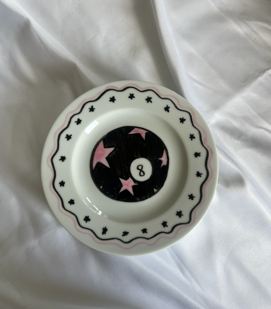 Mini Porcelain Decorative Plates 6.5"