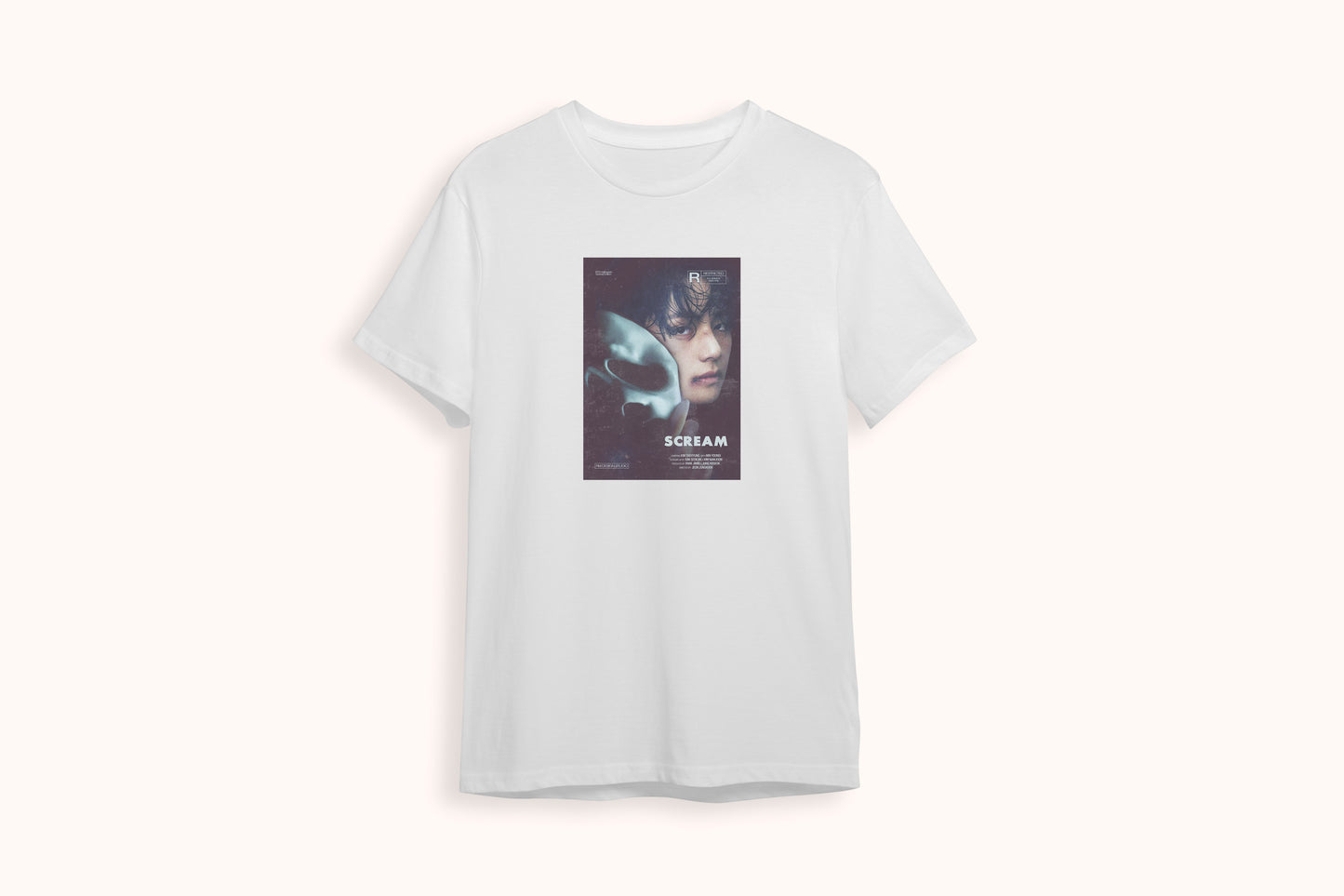 BTS Taehyung Scream Halloween T-Shirt