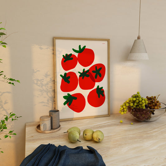 Tomato Art Print