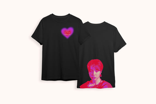 Jimin 'Who Is My Heart Waiting For?' T-Shirt