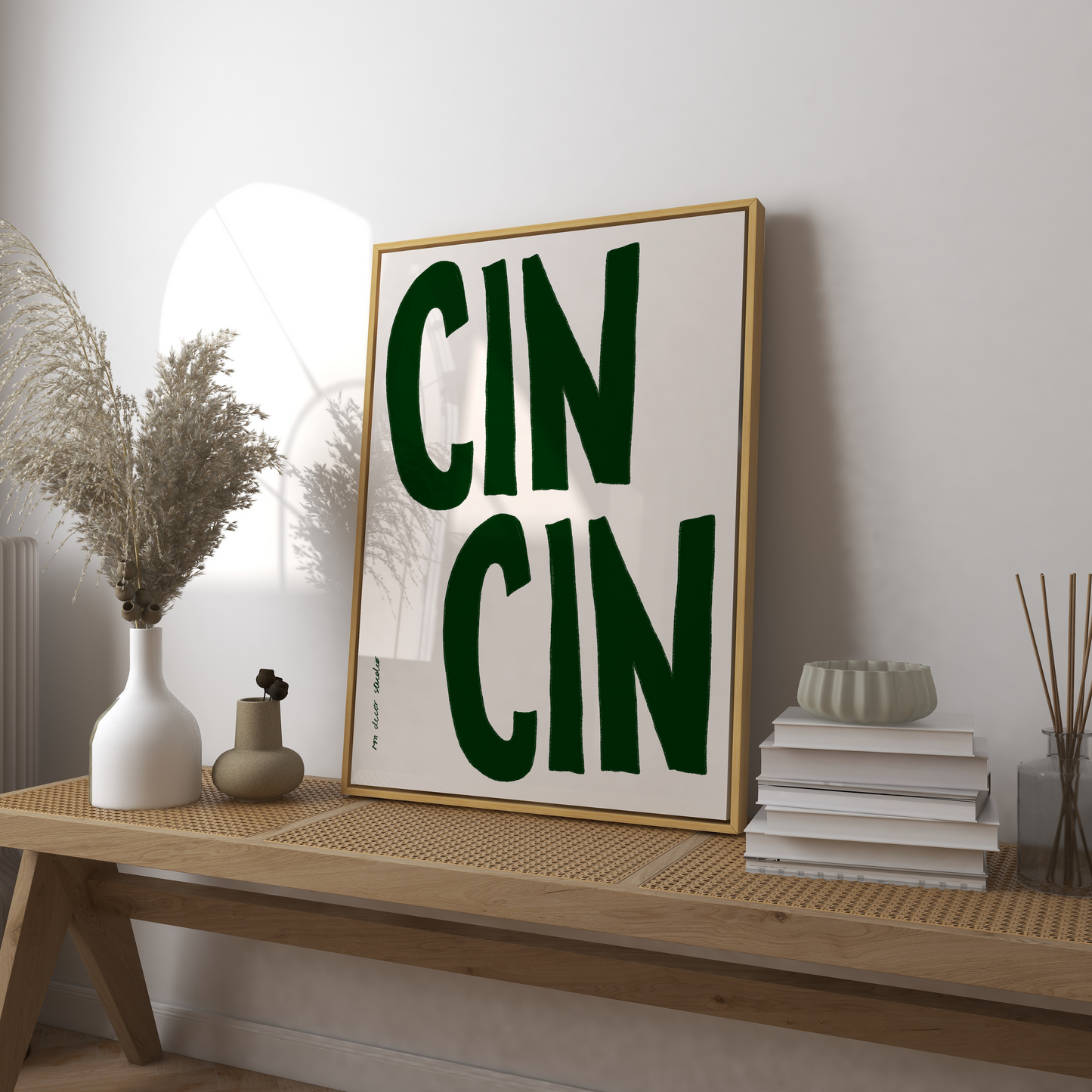 Cin Cin Print