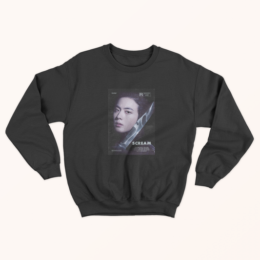 Jin Scream Halloween Sweatshirt