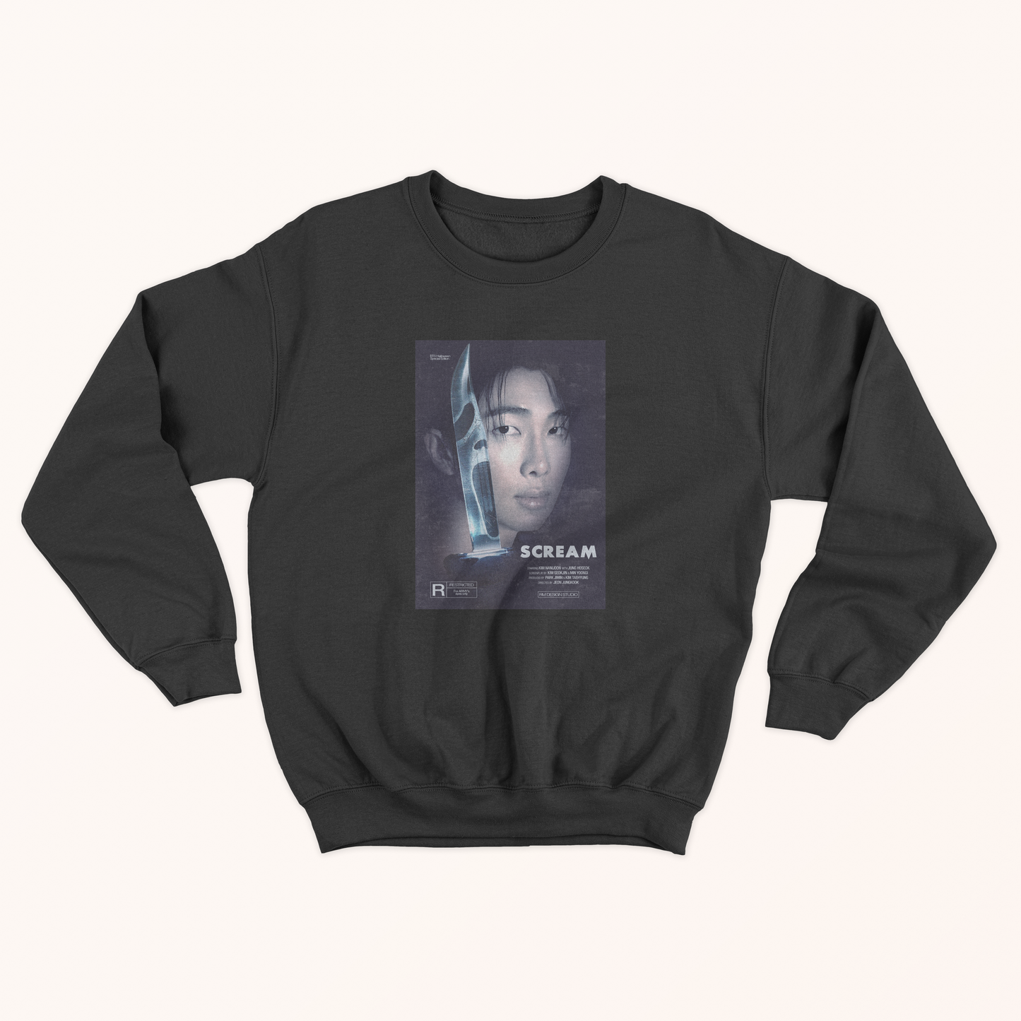 Namjoon Scream Halloween Sweatshirt