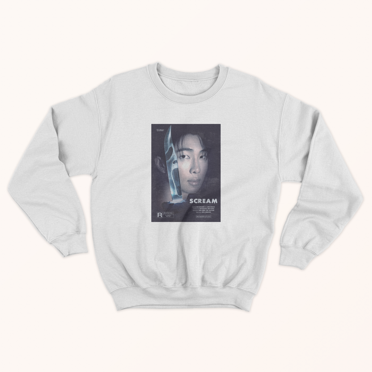 Namjoon Scream Halloween Sweatshirt