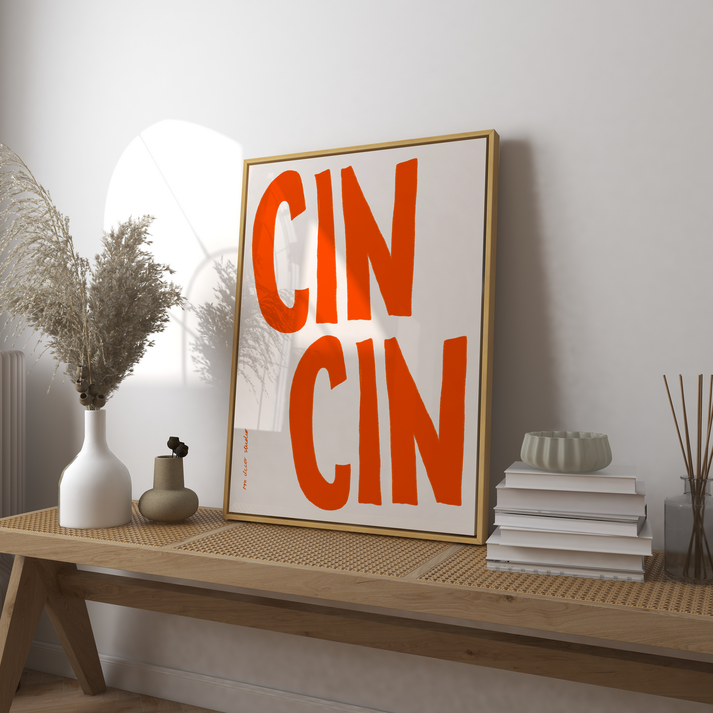 Cin Cin Print