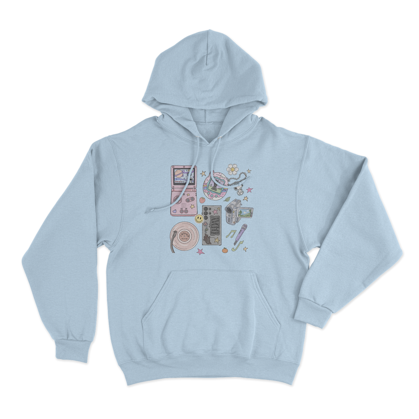 Y2K Retro Bangtan Hoodie