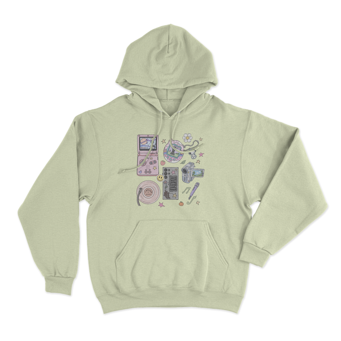 Y2K Retro Bangtan Hoodie