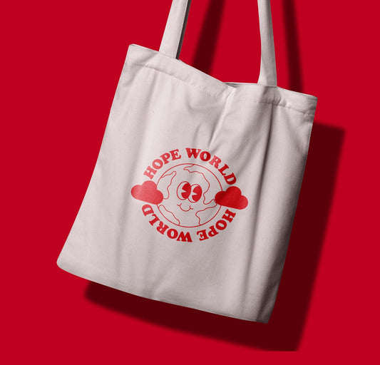 J-Hope Hope World Cream Tote Bag