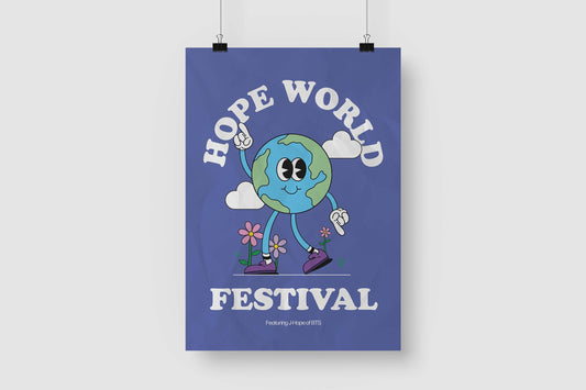 J-Hope Hope World Art Print