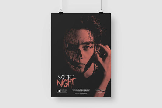 Taehyung Horror Movie Halloween Poster