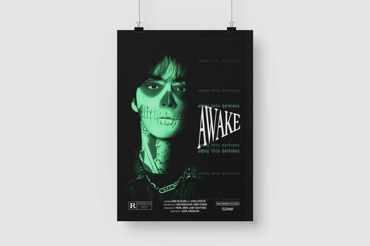 Jin 'Awake' Horror Movie Halloween Poster