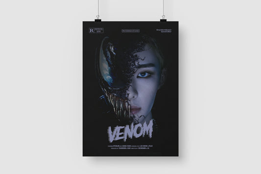 SKZ Hyunjin Horror Movie Halloween Art Print