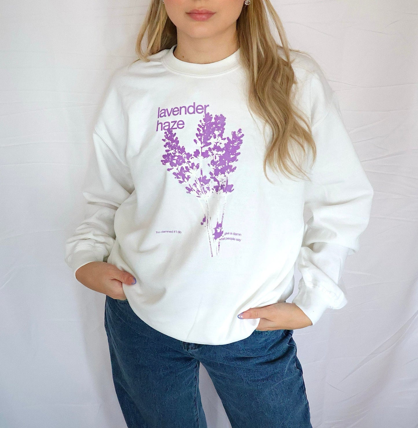 Taylor TS Lavender Haze Sweatshirt