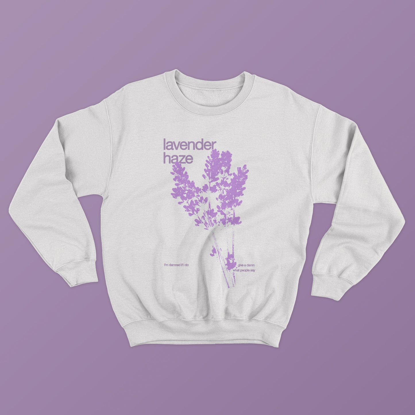 Taylor TS Lavender Haze Sweatshirt